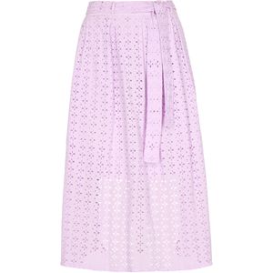Dreimaster - Midi-rok - Lila - A-lijn