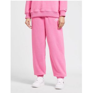 Women's Tommy Hilfiger Signiature Fleece Sweatpants in Pink
