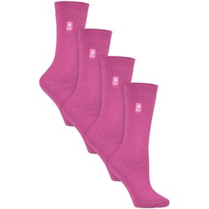 4 Pairs Dames Ultra Lite Extra Dunne 1.0 TOG Casual Thermosokken