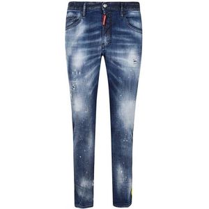 Dsquared2 Skater Jeans Met Esdoornblad Tape - Maat 30/30