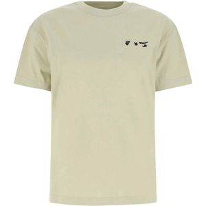 T-shirt - Gebroken Wit - OW-logo - Regular Fit - Katoen