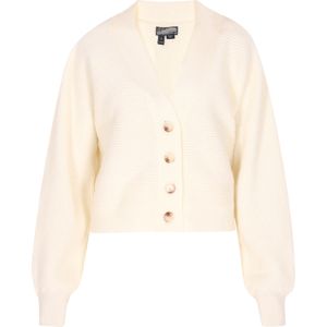 Dreimaster - Vest - Wolwit - Dames