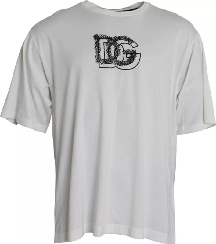 Oversized Katoenen T-shirt Dg Logo