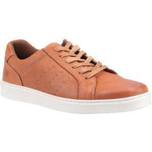 Hush Puppies Heren Mason Leren Sportschoenen (Tan) - Maat 40.5