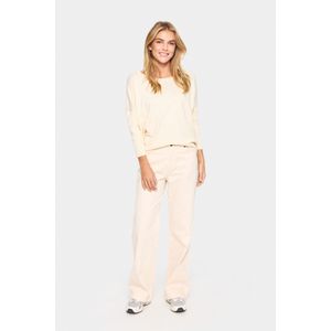 Gebreide Trui - Baby's Breath Melange - Casual Fit - Ronde Hals