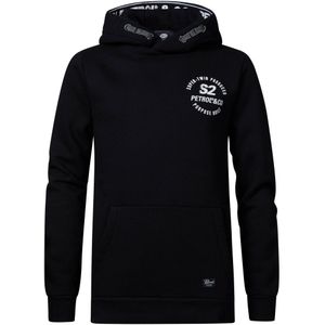 Petrol Industries - Jongens Streetstyle Logo Hoodie - Zwart - Maat 6J / 116cm