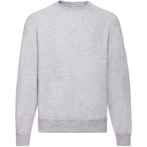 Fruit of the Loom Heren Sweatshirt Heather (Heide Grijs)