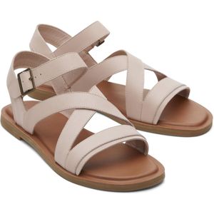 TOMS Sloane 100% Koe Dames Ballerina Roze Wedges