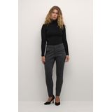 Kaffe, Dames, Broeken, Grijs, Maat: 2XS