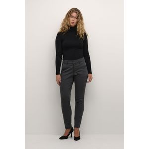 Kaffe, Dames, Broeken, Grijs, Maat: 2XS