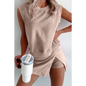 Mouwloze Top en Shorts Set