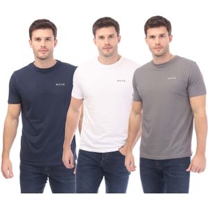 NICCE - Melstone - T-shirt - Wit - 3 Pack