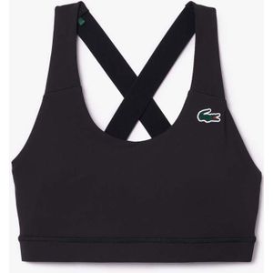 Lacoste - Sport - Bralette - Zwart - Ademend - Stretch