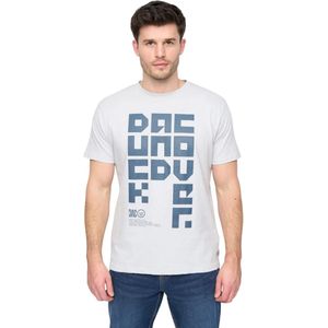 Duck and Cover Heren Squarelarge T-Shirt (Lichtblauw)