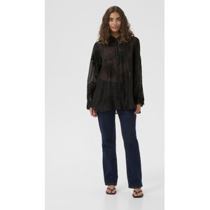 Overhemd met lang mouwen CUanlizel Classic fit black