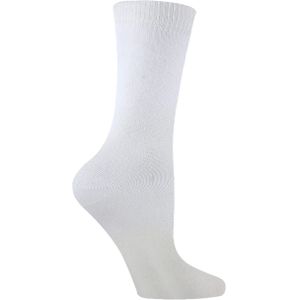 Sock Snob - Set van 6 - Bamboe Schoolsokken - Wit
