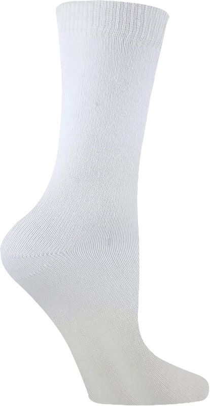 Sock Snob - Set van 6 - Bamboe Schoolsokken - Wit