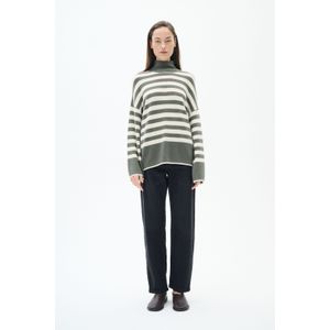 Pullover Relaxed fit white green