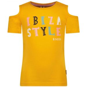 B.Nosy T-shirt met printopdruk oranjegeel