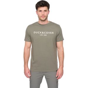 Duck and Cover Heren Chamata T-Shirt (Groene leisteen)