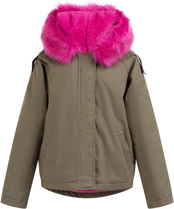 Mymo - Winterjas - Olijf violet - Dames