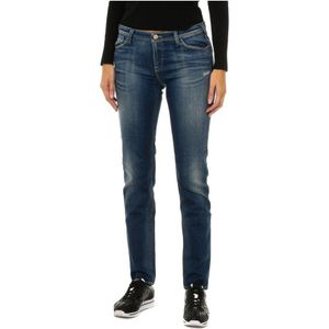 Jeans met lang used-effect 3Y5J28-5D1MZ voor dames