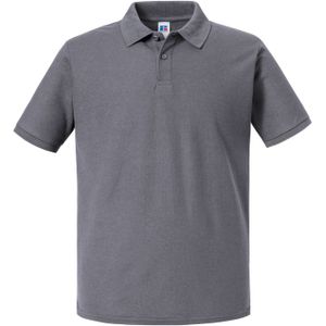 Russell Heren Authentiek Piqué Poloshirt (Konvooi Grijs)