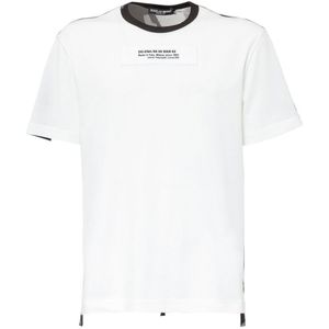 Dolce & Gabbana - T-shirt - Wit - Katoen