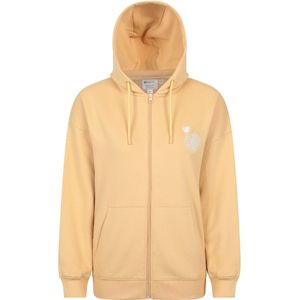 Mountain Warehouse Dames Geborduurde Zonnebloem Hoodie (Mosterd)