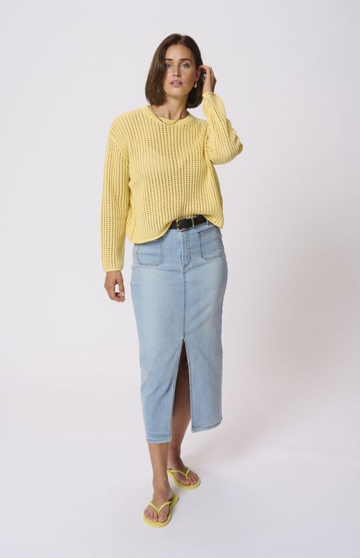 Pullover Regular fit yellow