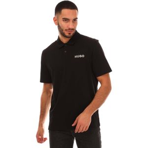 Hugo, Heren, Tops, Zwart, Maat: M Katoen,