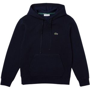 Lacoste Dames/Dames Katoenmix Losse Hoodie (Marine)