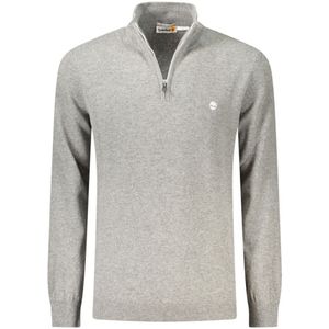 Timberland, Heren, Truien, Grijs, Maat: L Wol,