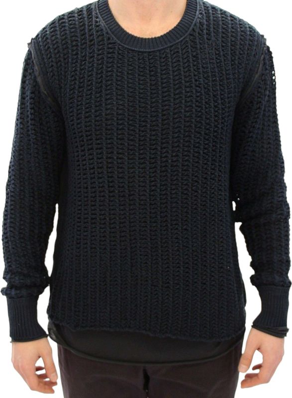 Dolce & Gabbana - Runway Net Pullover - Nettrui - Blauw - Heren