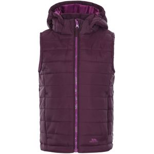 Trespass Meisjes Aretha Hooded Casual Gilet (Potent Paars)