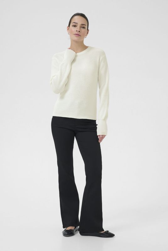 Pullover - KAvera Slim Fit - Wit - Dames