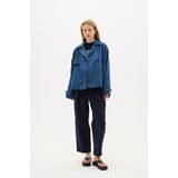 InWear - Mableiw Minona - Denim Short Coat - Donkerblauw - Dames
