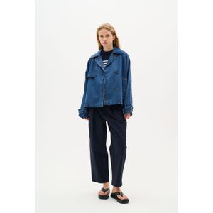 InWear - Mableiw Minona - Denim Short Coat - Donkerblauw - Dames