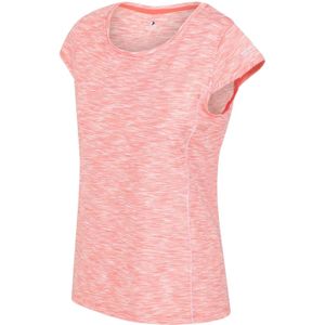 Dames Regatta Hyperdimension II Quick Dry T-shirt in koraal