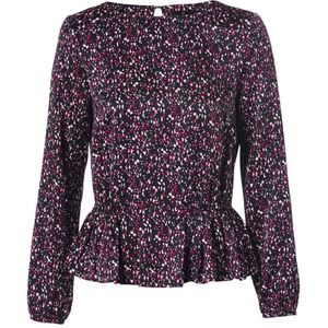 Mart Visser - Daryl - Blouse - Zwart - Grafische Print