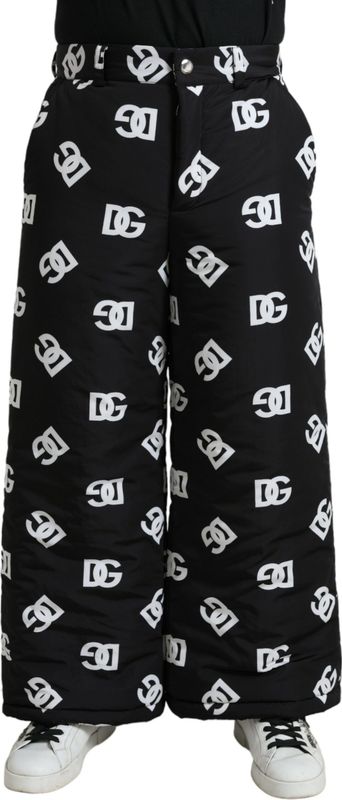 Dolce & Gabbana - Trainingsbroeken - Zwart - Heren - Nylon