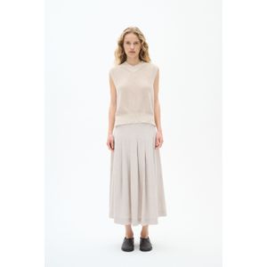 Vest Regular fit beige