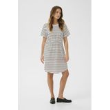 Jurk Relaxed fit white black