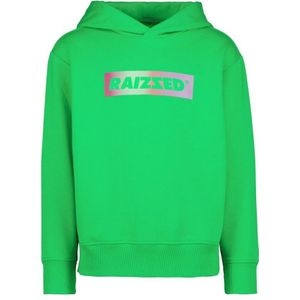Raizzed hoodie met logo groen
