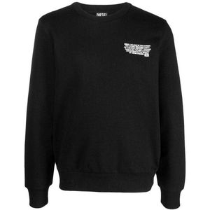 Diesel Unisex Volwassenen Feestlogo Sweatshirt (Zwart)