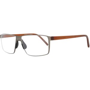 Porsche Design - P8308 B - Bril - Grijs - Halve rand