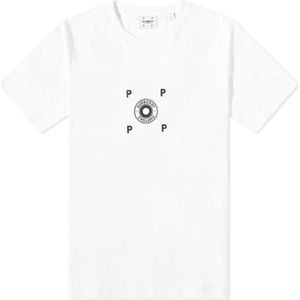 Burberry x POP Trading Company Zack T-shirt in wit