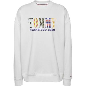 Sweatshirt Tommy Jeans Tjw Ovr Tj Luxe 2 Krt - Maat M