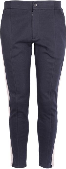 Paolo Pecora - Slim-fit Broek - Blauw - Katoen