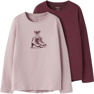 NAME IT Shirt 'NKFVIX'  braam / lichtlila